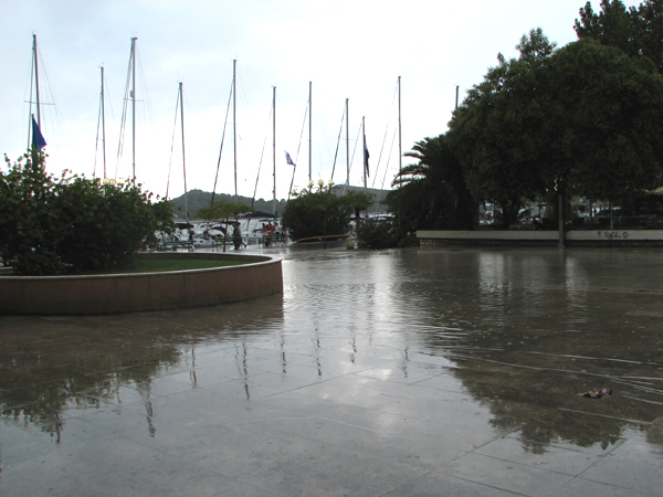 SIBENIK > nach dem Unwetter