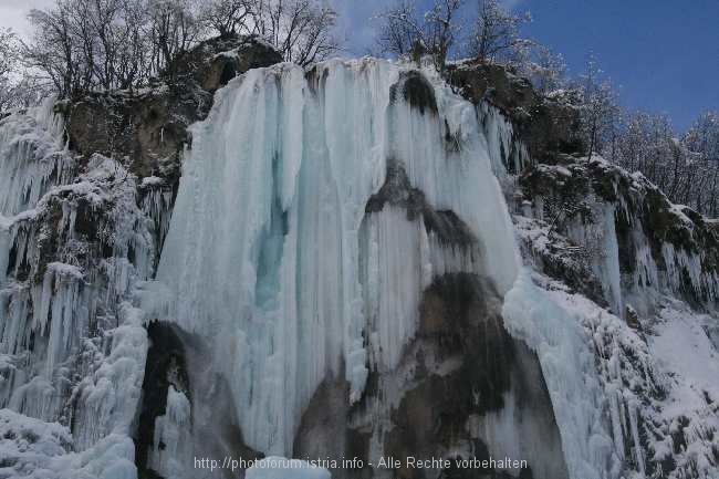 Wintermärchen Plitvice