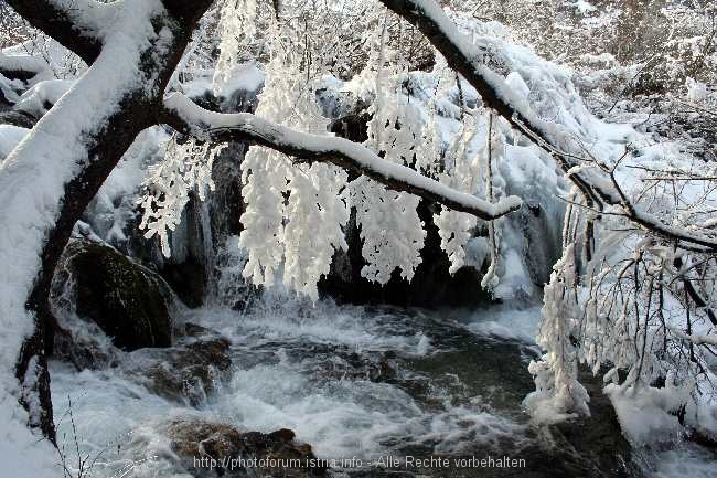 Wintermärchen  Plitvice 2