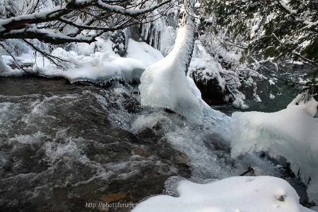 Wintermärchen  Plitvice 3