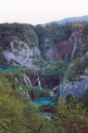 NATIONALPARK PLITVICER SEEN > Veliki slap > Panoramablick