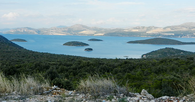 Fahrt über den Peljesac 2