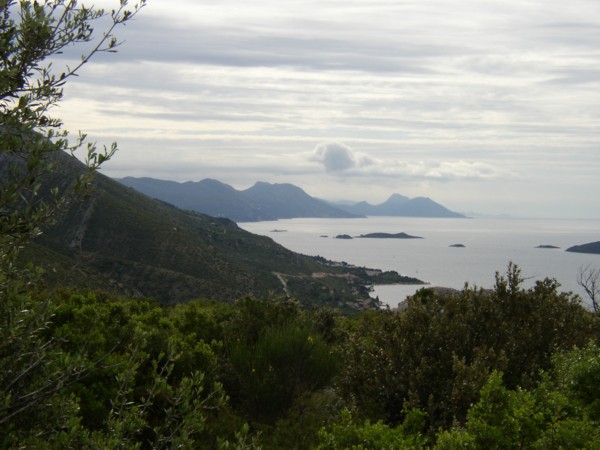 PELJESAC > Panorama der Südküste