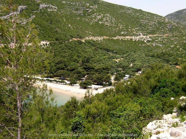 PELJESAC > Prapatno > Campingplatz