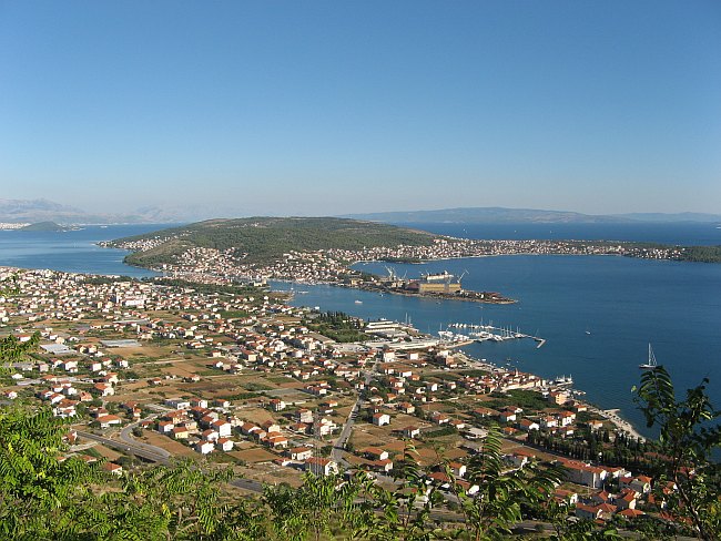 Annette > Blick auf Trogir