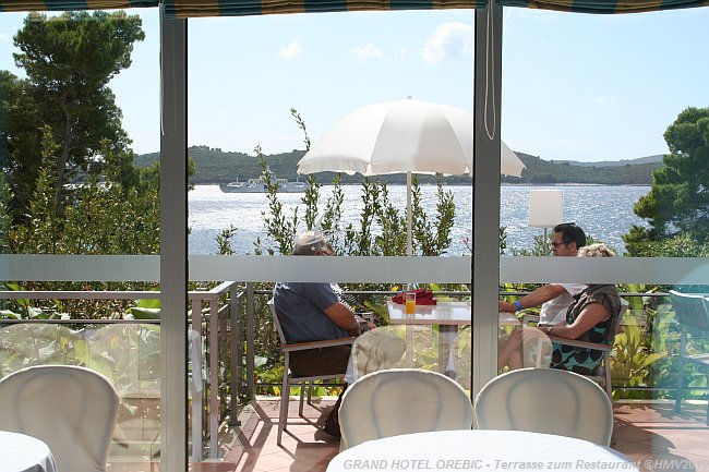 GRAND HOTEL OREBIC > Terrasse