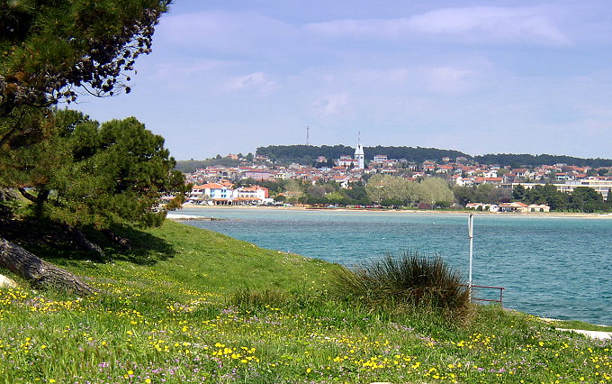 MEDULIN > Blick auf die Stadt