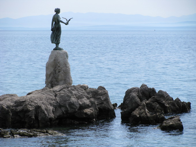 1. Platz < afri > OPATIJA > "Gruss an das Meer"