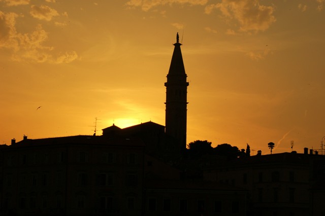 ROVINJ > Sonnenuntergang Euphemia