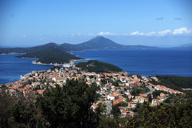 1. Platz < burki > MALI LOSINJ > Blick auf die Stadt