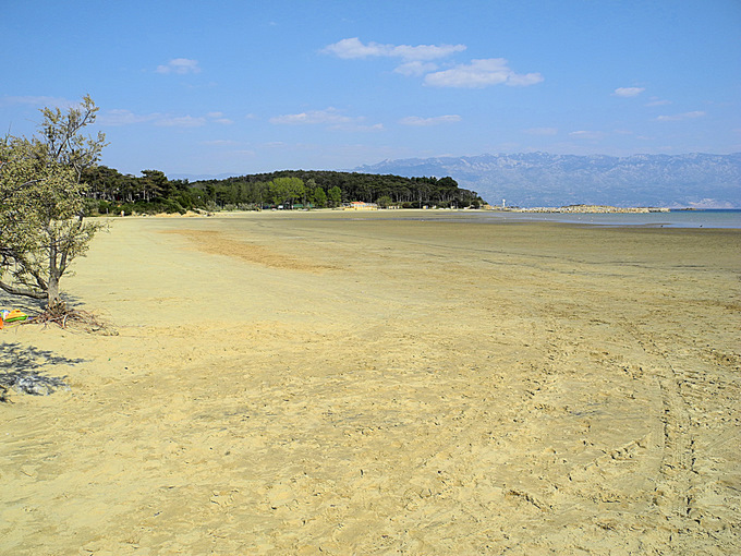 INSEL RAB > Strand von Lopar