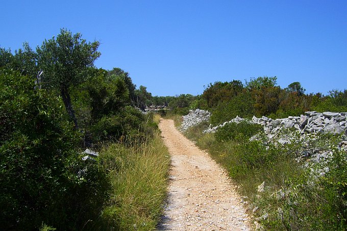 INSEL ILOVIK > Wanderweg zum Berg Did