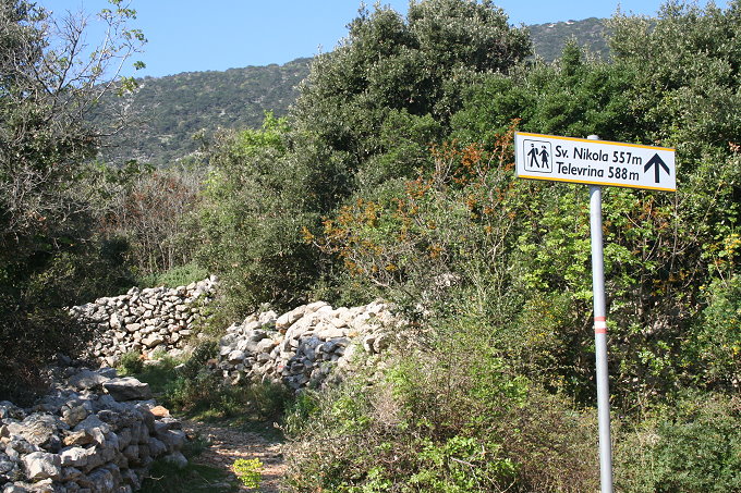 OTOK LOSINJ > Wanderweg zum Televrin