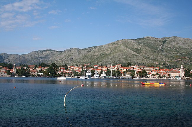 Süddalmatien: CAVTAT > Blick von der Halbinsel Sustjepan