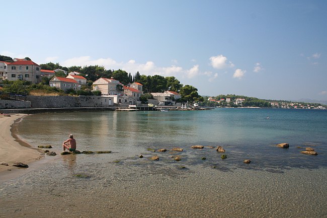 Süddalmatien: INSEL KORCULA > Sandstrand in Lumbarda