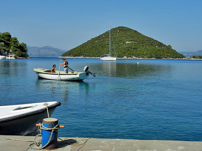 Insel MLJET > PROZURSKA  LUKA > Sommertag