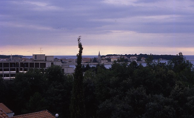 Appartementanlage: POREC-BORIK > Appartementanlage Pical > Blick zur Altstadt Porec