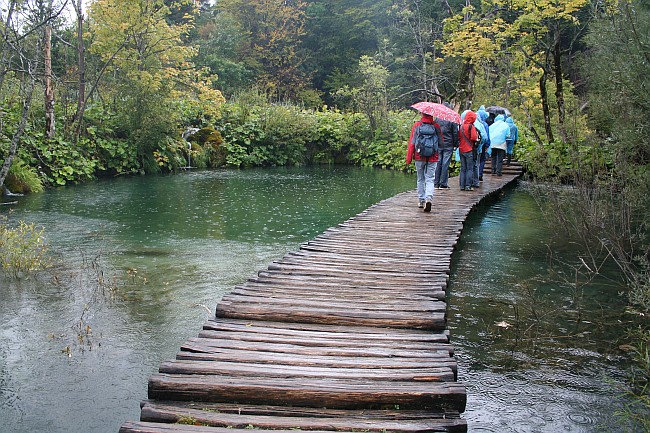 Lika-Senj: PLITVICKA JEZERA > Regentag