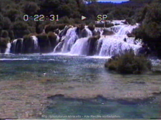 Nationalpark KRKA > Große Wasserfälle der Krka