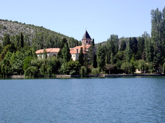 KRKA NATIONALPARK > Otok Visovac > Kloster Visovac