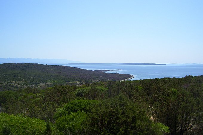 ILOVIK > Berg Did > Blick auf den Archipel von Zadar