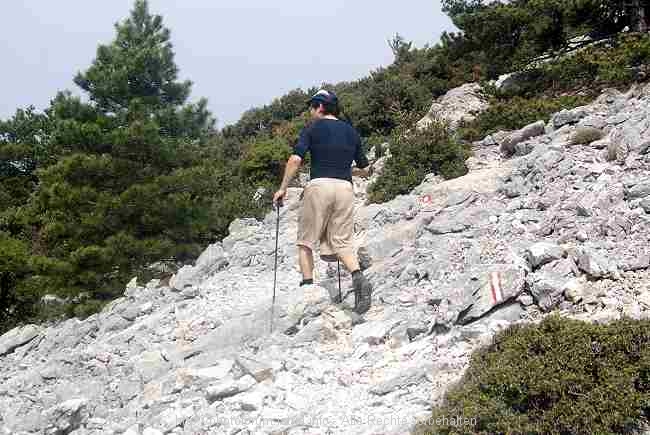 Aufstieg zum Televrin – Insel Losinj 10