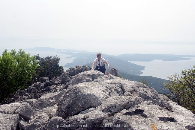 Aufstieg zum Televrin – Insel Losinj 9