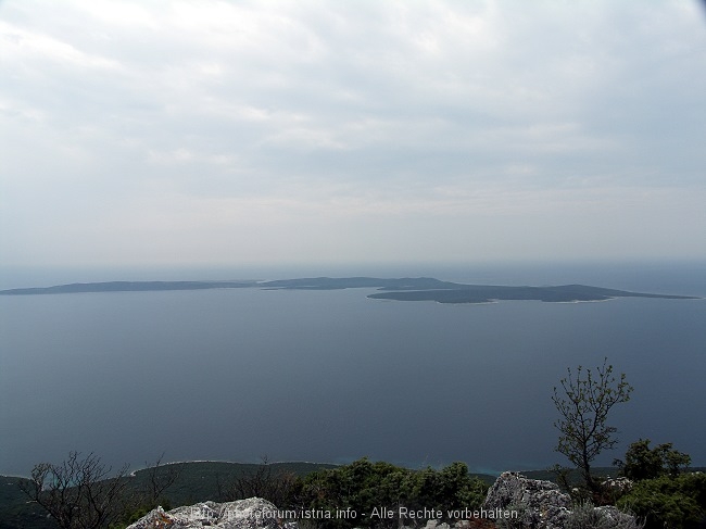 Aufstieg zum Televrin – Insel Losinj 7