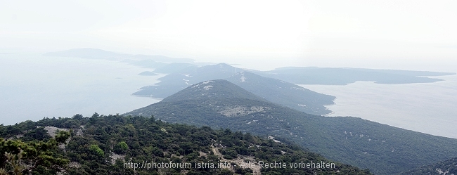 Aufstieg zum Televrin – Insel Losinj