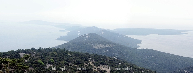 Aufstieg zum Televrin – Insel Losinj