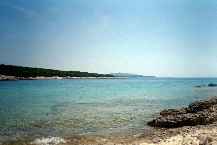 Otok Losinj > Strand bei Flughafen