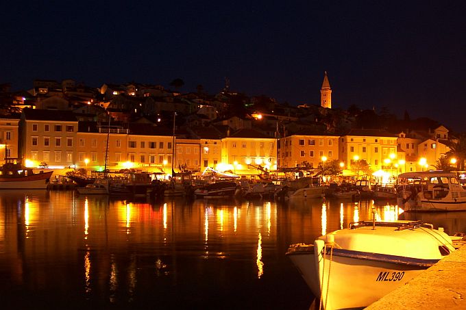 Kvarner: INSEL LOSINJ > Mali Losinj bei Nacht