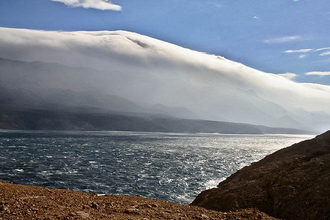 2. Platz < ELMA > Kvarner/Velebit: Otok PAG > Burawalze über dem Velebitgebirge