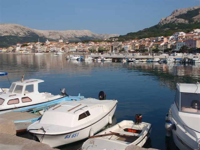 Kvarner: BASKA Insel KRK - Hafen Boote