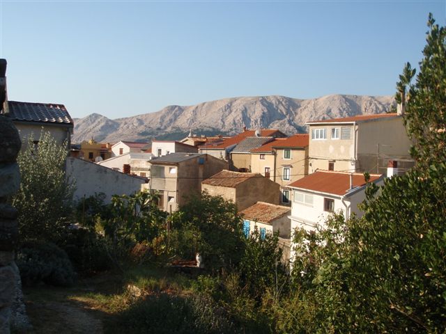 Kvarner: BASKA Insel KRK - Blick über die Altstadt