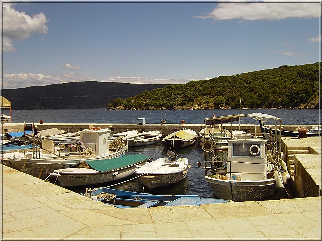 Kvarner: VALUN auf Cres> Fischerhafen