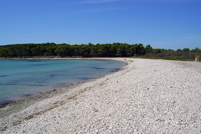 Dalmatien: DUGI OTOK > Strand Sakarun