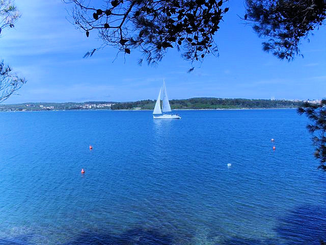 Istrien: PREMANTURA > Bucht von Pomer