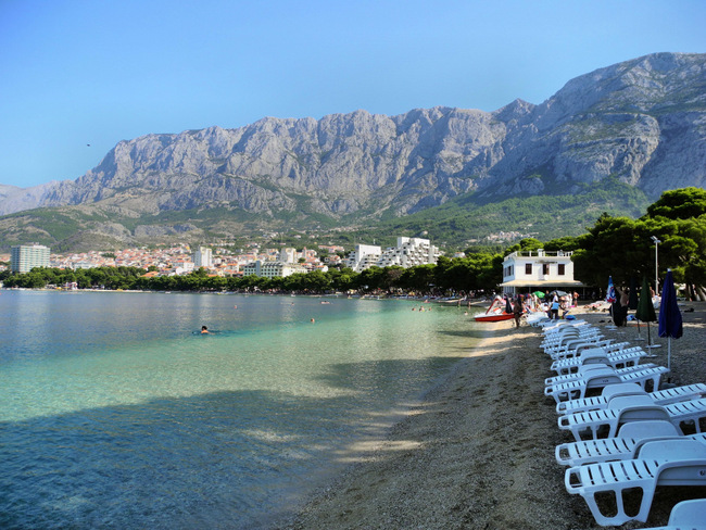 Dalmatien: MAKARSKA > Strand