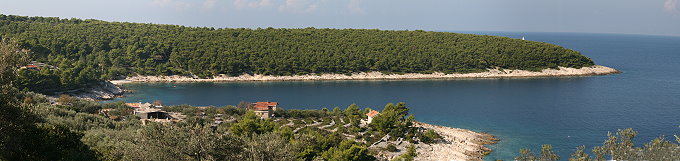 Dalmatien: INSEL KORCULA > Bucht Tankaraca