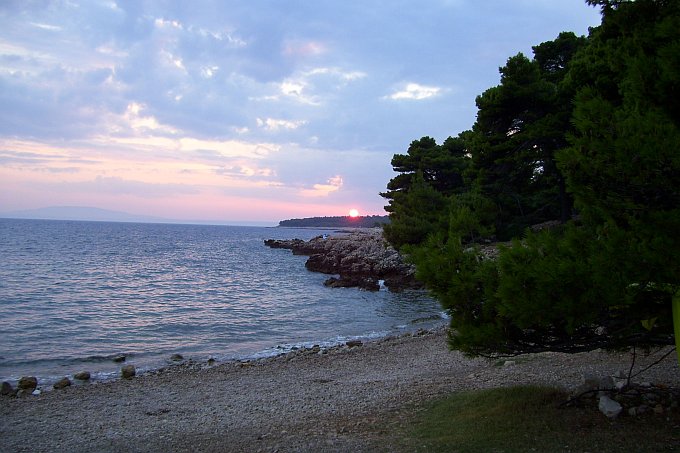 Kvarner: INSEL RAB > Suha Punta > Sonnenuntergang