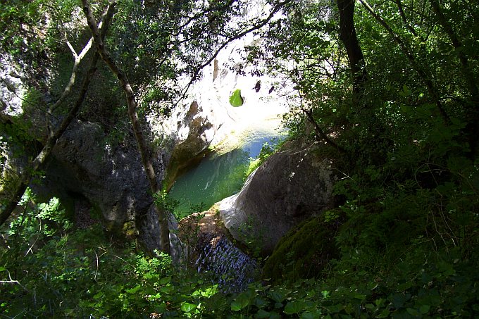 Istrien: RABAC > Wasserfall