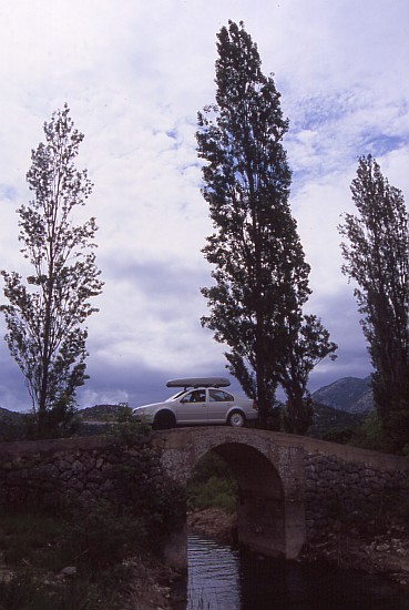 Dalmatien: BACINSKA JEZERA > Brücke