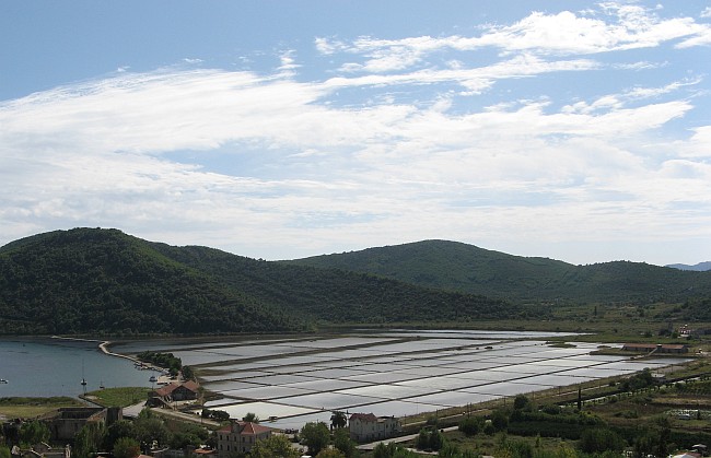 Dalmatien: VELIKI STON > Salzgewinnung