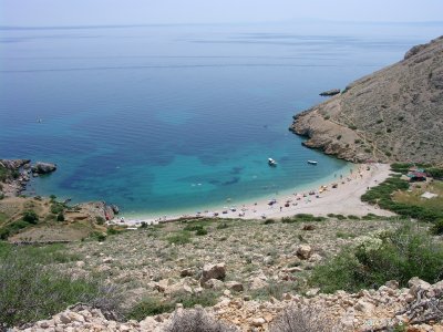 Otok KRK > Bucht zwischen Punat und  Stara Baska