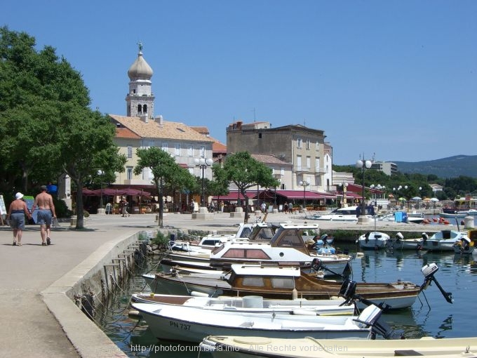 Hafen in Krk