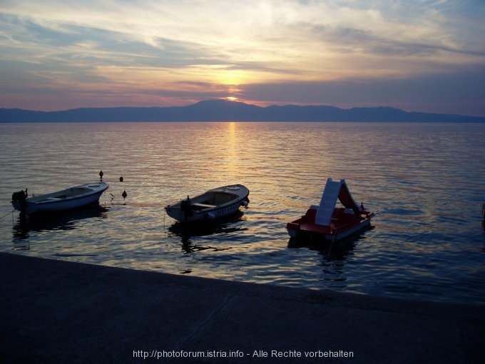 Abendstimmung in Njivice