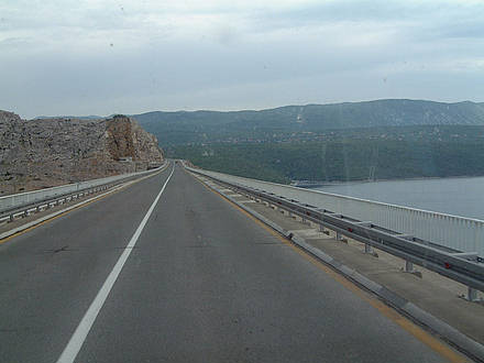 Otok KRK > KRCKI MOST - Brücke