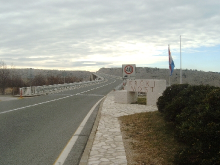 Otok KRK > KRCKI MOST - Brücke zur Insel