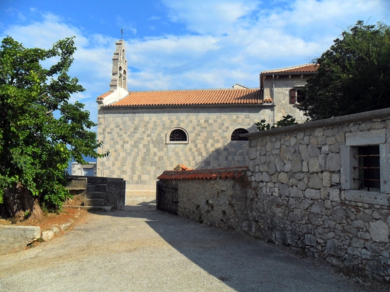 * Insel Krk: GLAVOTOK > Kirche Hl. Maria